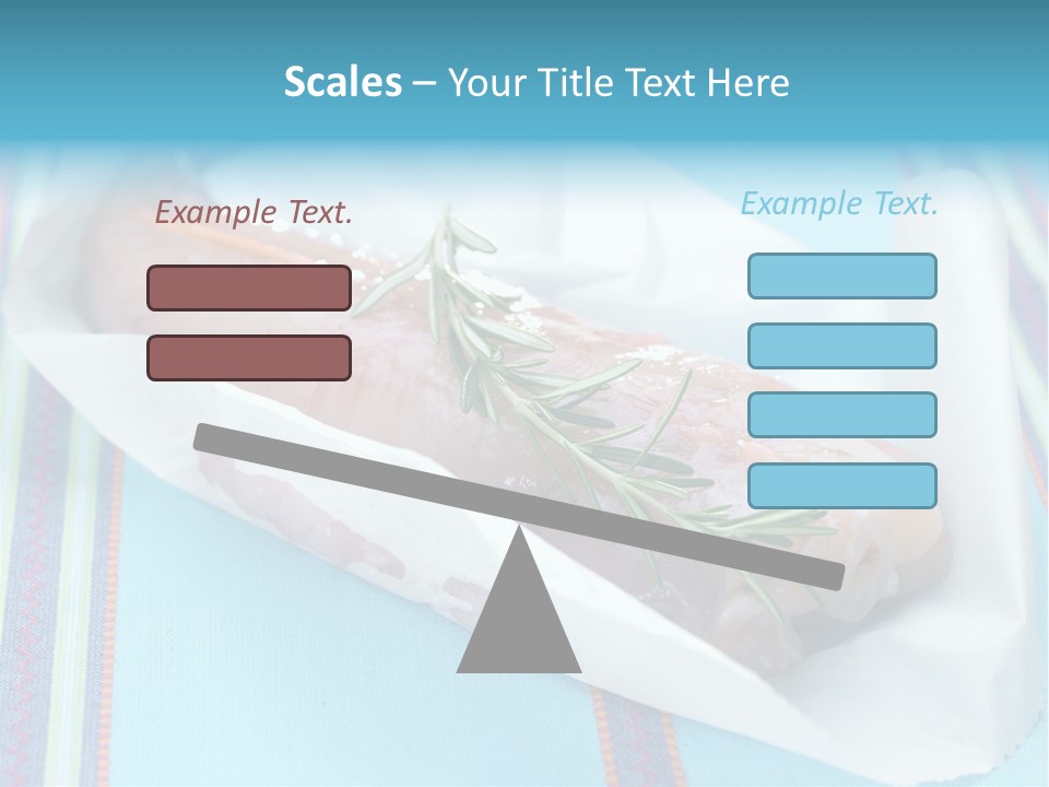 Color Ingredient Fish PowerPoint Template