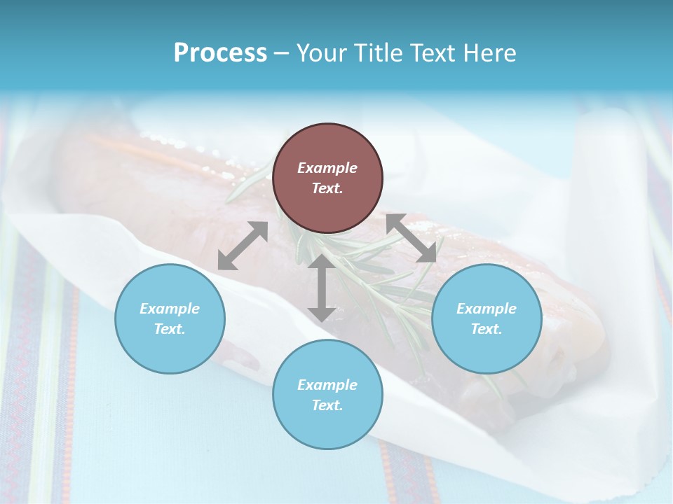 Color Ingredient Fish PowerPoint Template