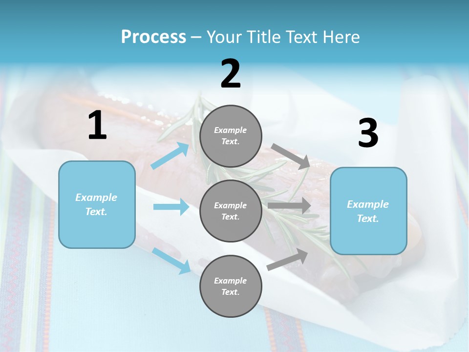Color Ingredient Fish PowerPoint Template