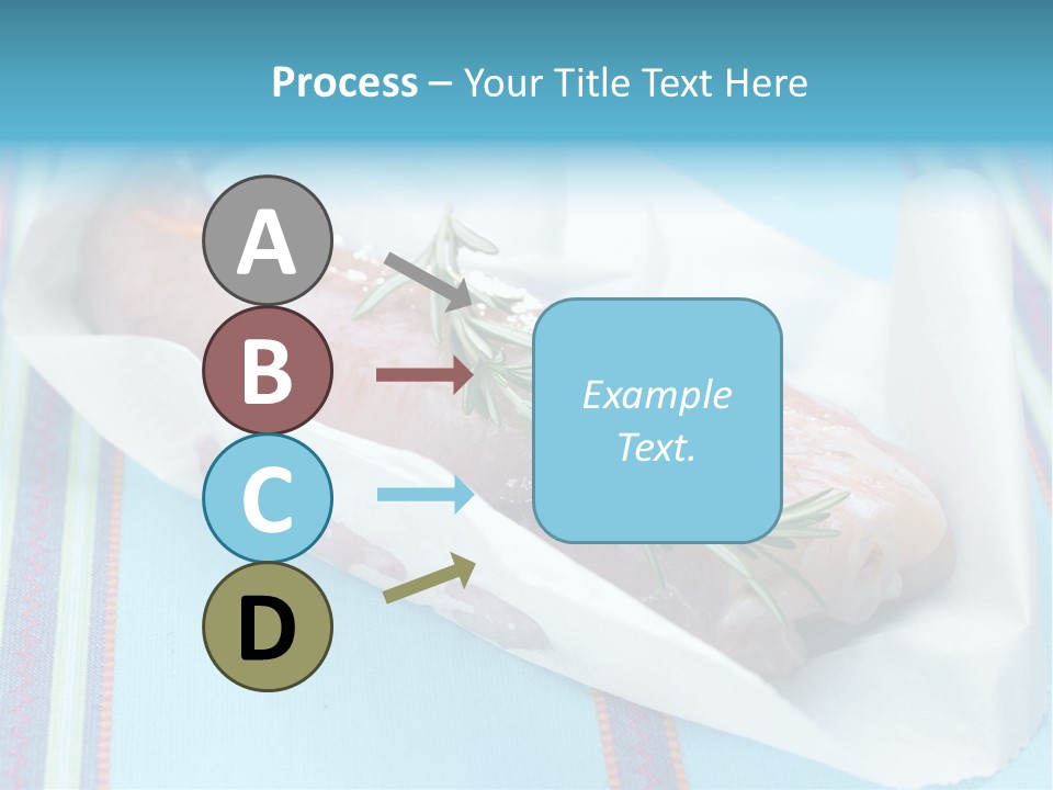Color Ingredient Fish PowerPoint Template
