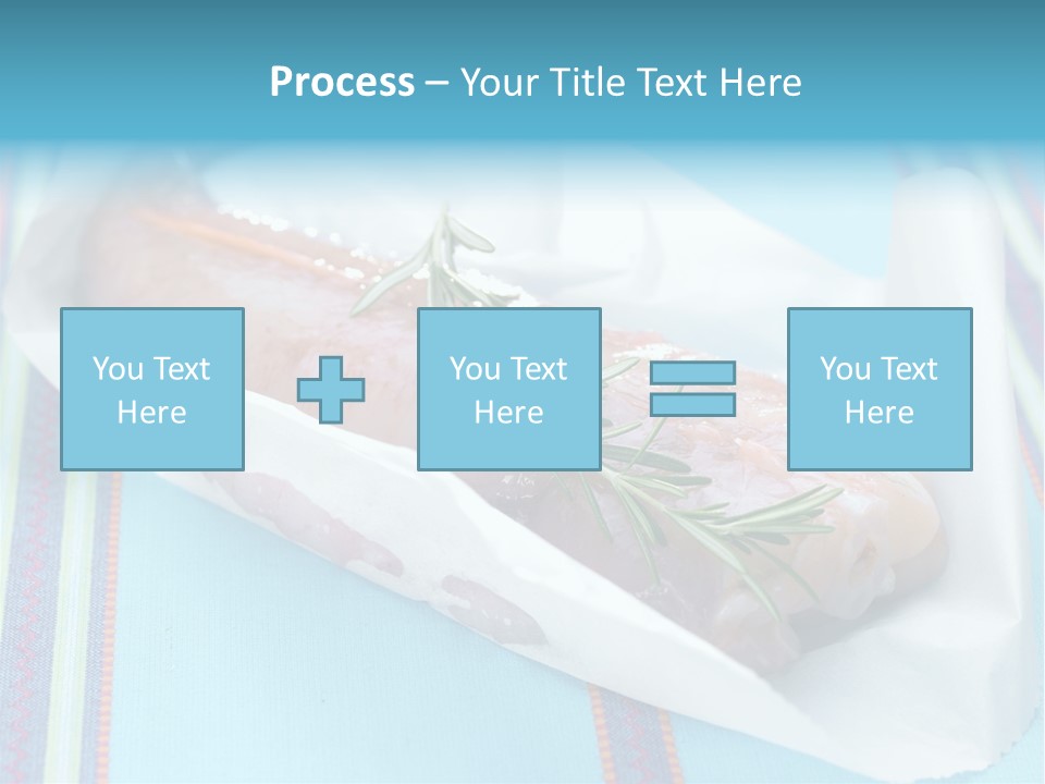 Color Ingredient Fish PowerPoint Template