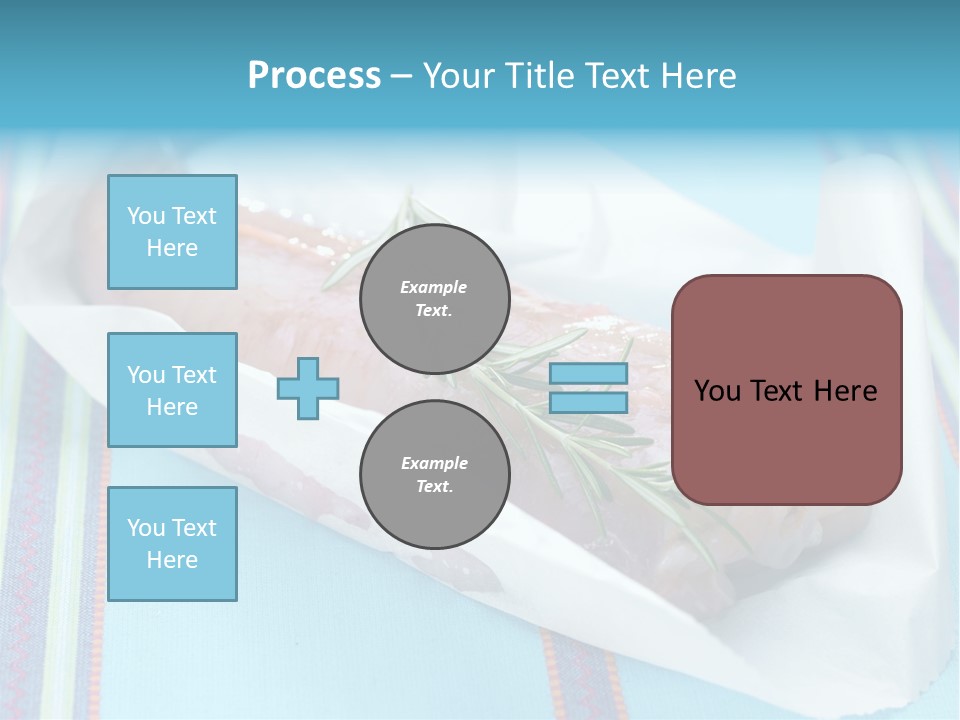 Color Ingredient Fish PowerPoint Template