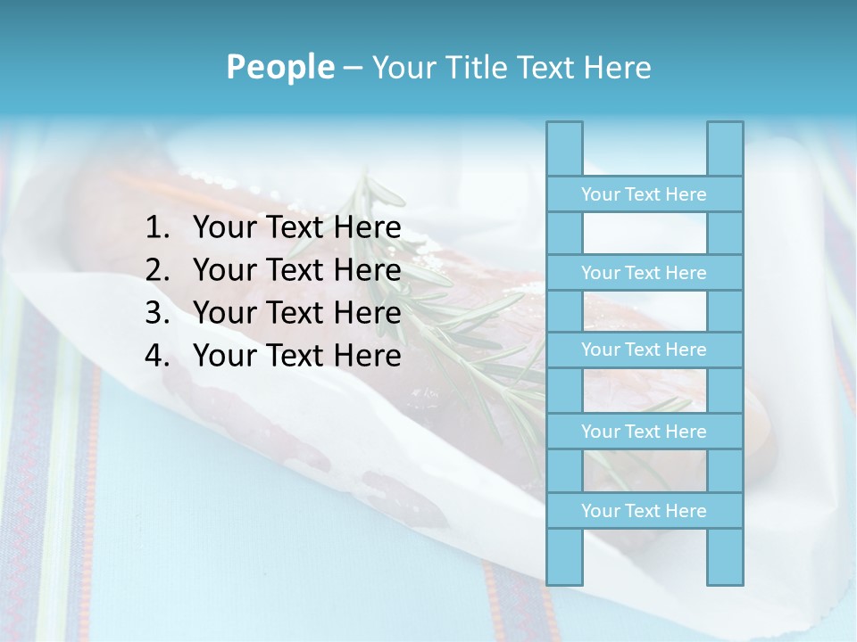 Color Ingredient Fish PowerPoint Template