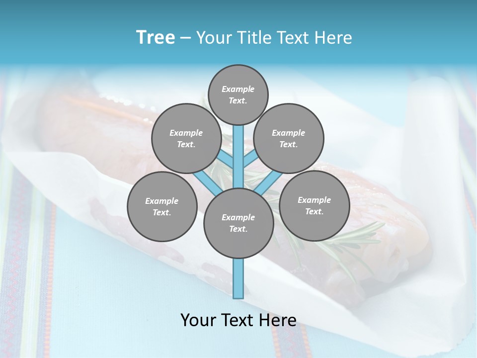 Color Ingredient Fish PowerPoint Template