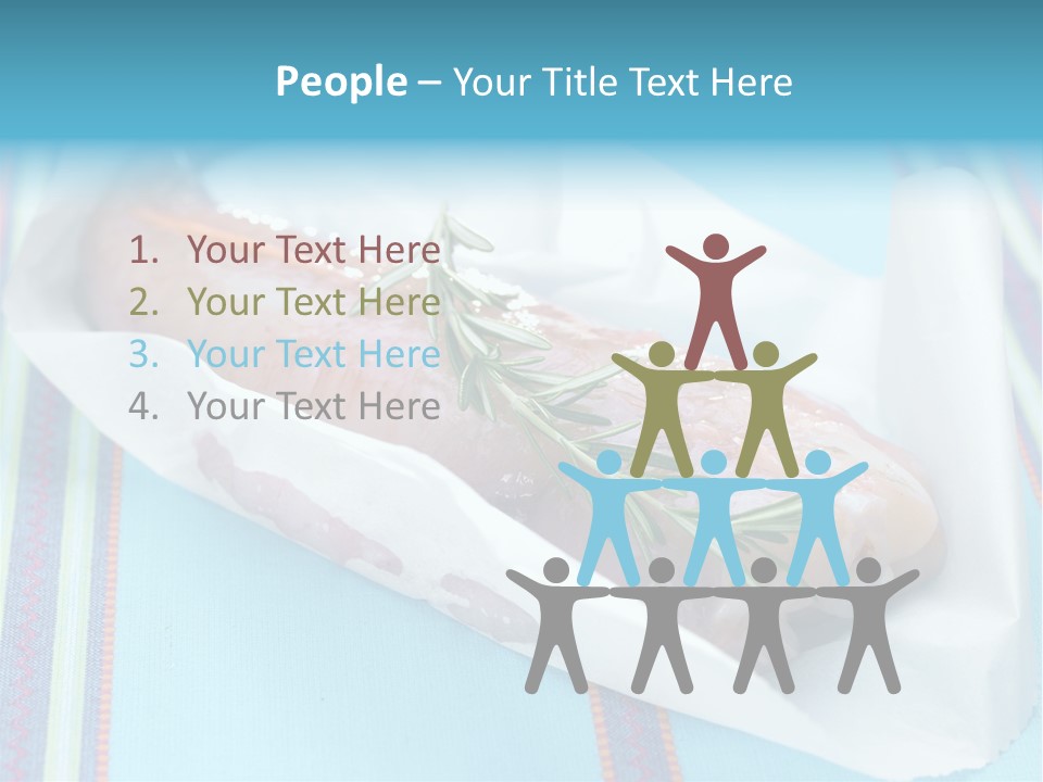 Color Ingredient Fish PowerPoint Template