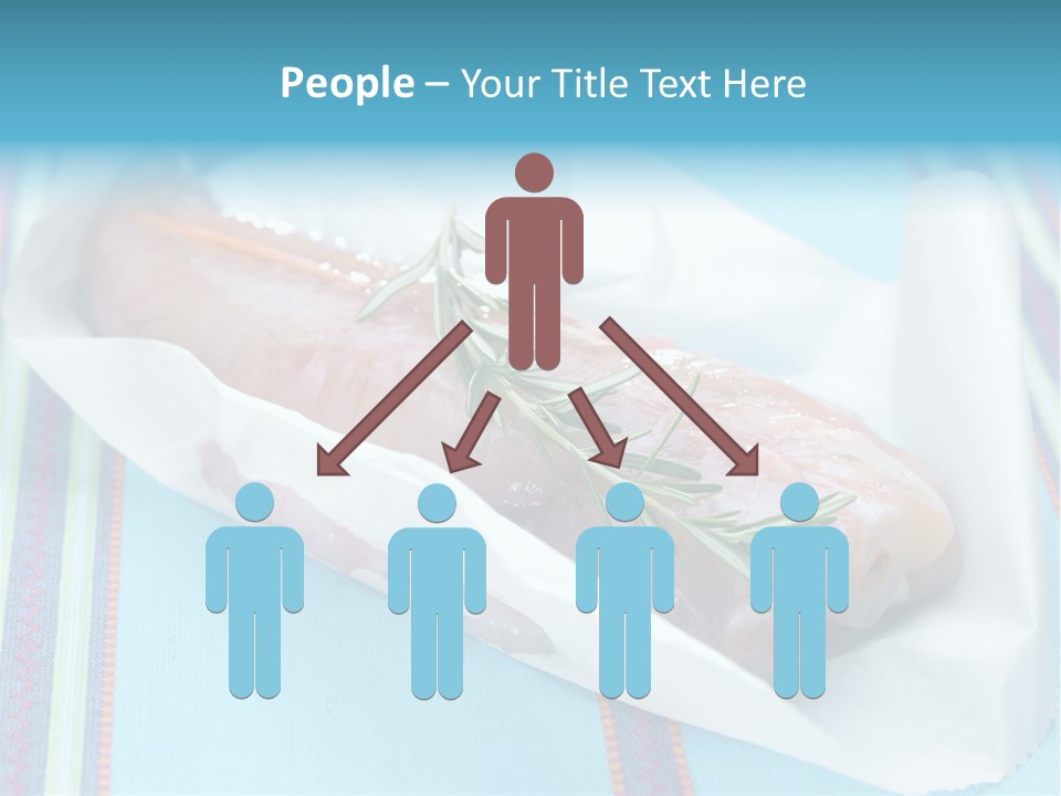 Color Ingredient Fish PowerPoint Template