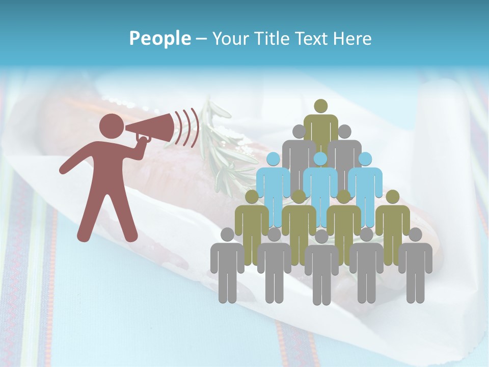 Color Ingredient Fish PowerPoint Template