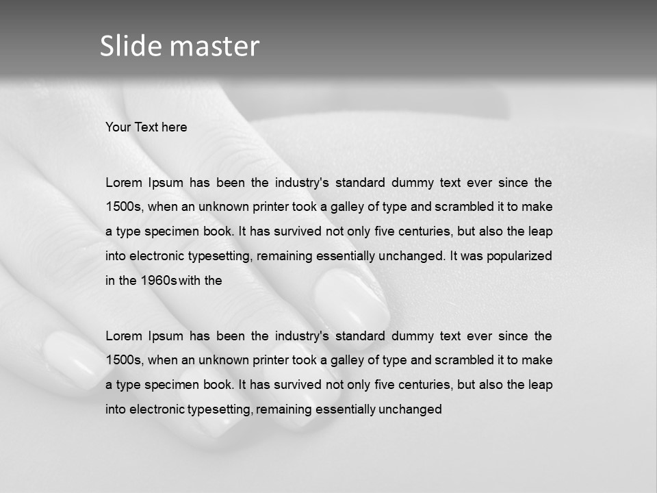 Physical Therapy Heal Patient PowerPoint Template