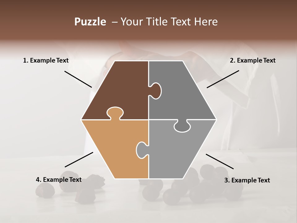 Preparation Gastronomy Brown PowerPoint Template