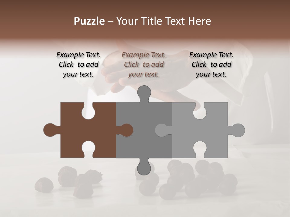 Preparation Gastronomy Brown PowerPoint Template