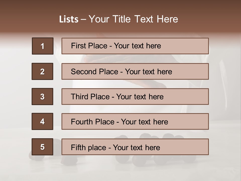 Preparation Gastronomy Brown PowerPoint Template