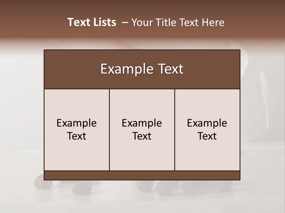 Preparation Gastronomy Brown PowerPoint Template