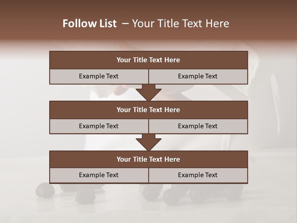Preparation Gastronomy Brown PowerPoint Template