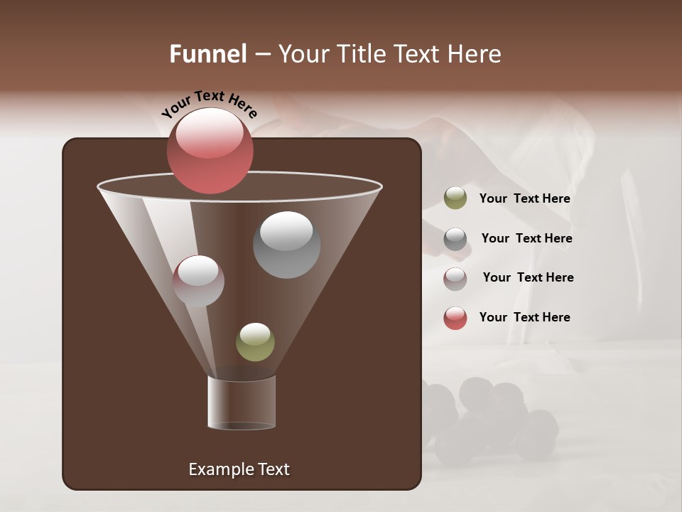 Preparation Gastronomy Brown PowerPoint Template