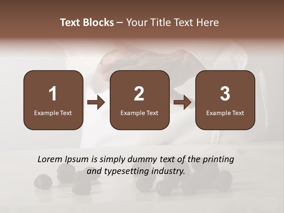 Preparation Gastronomy Brown PowerPoint Template