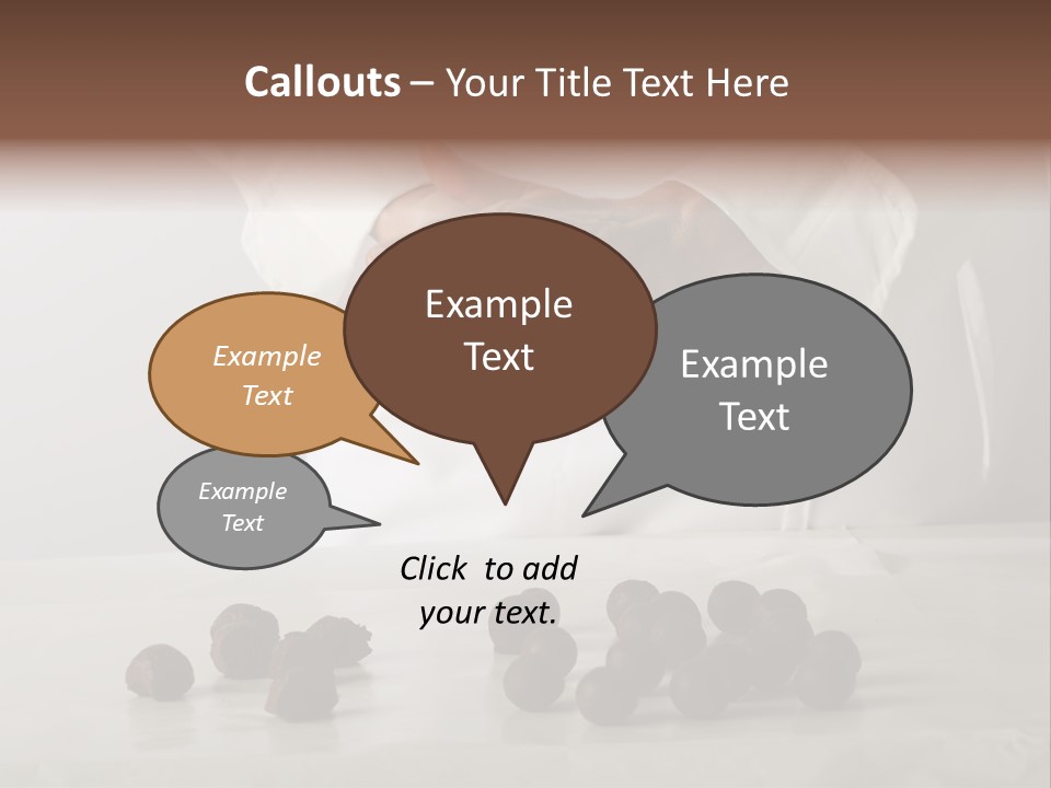 Preparation Gastronomy Brown PowerPoint Template