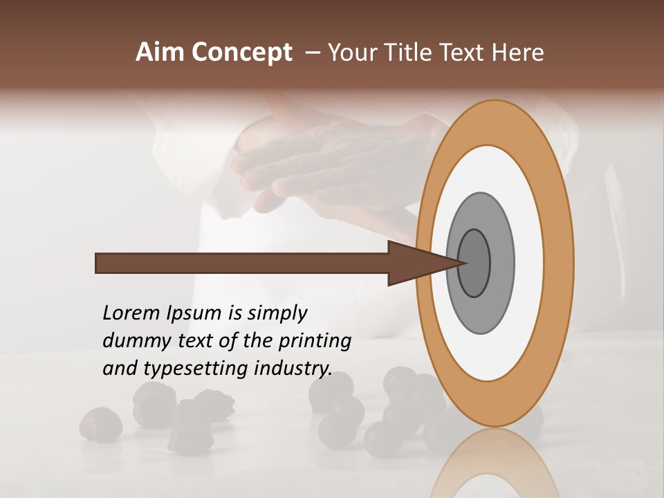 Preparation Gastronomy Brown PowerPoint Template