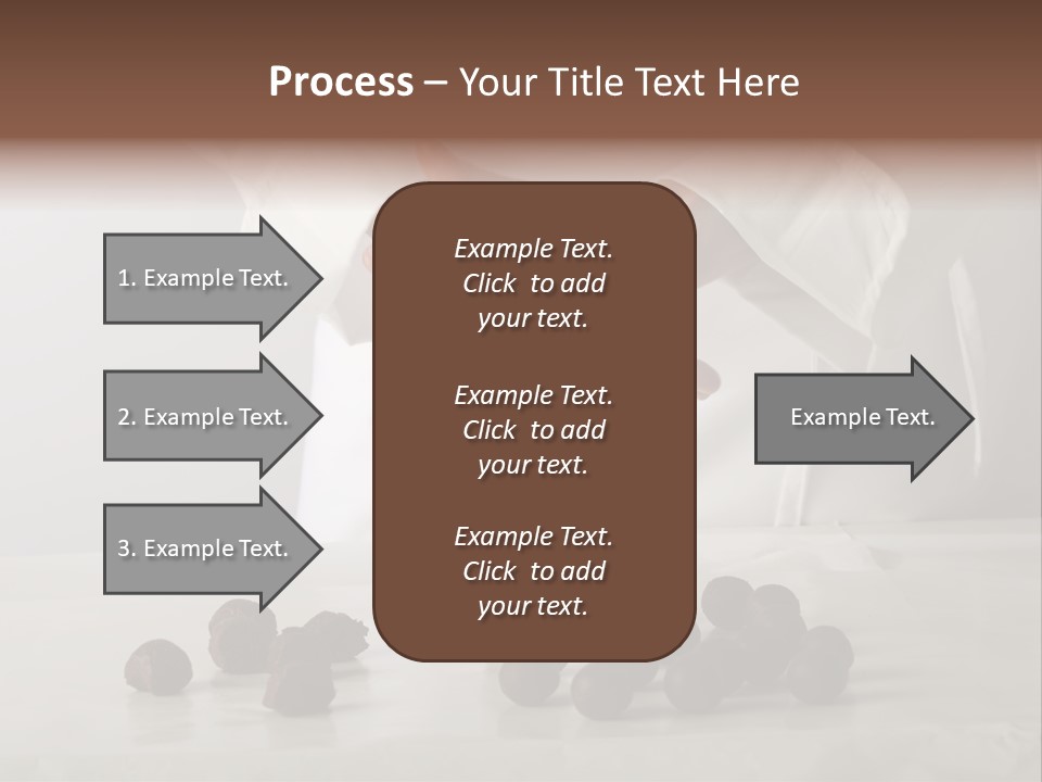 Preparation Gastronomy Brown PowerPoint Template