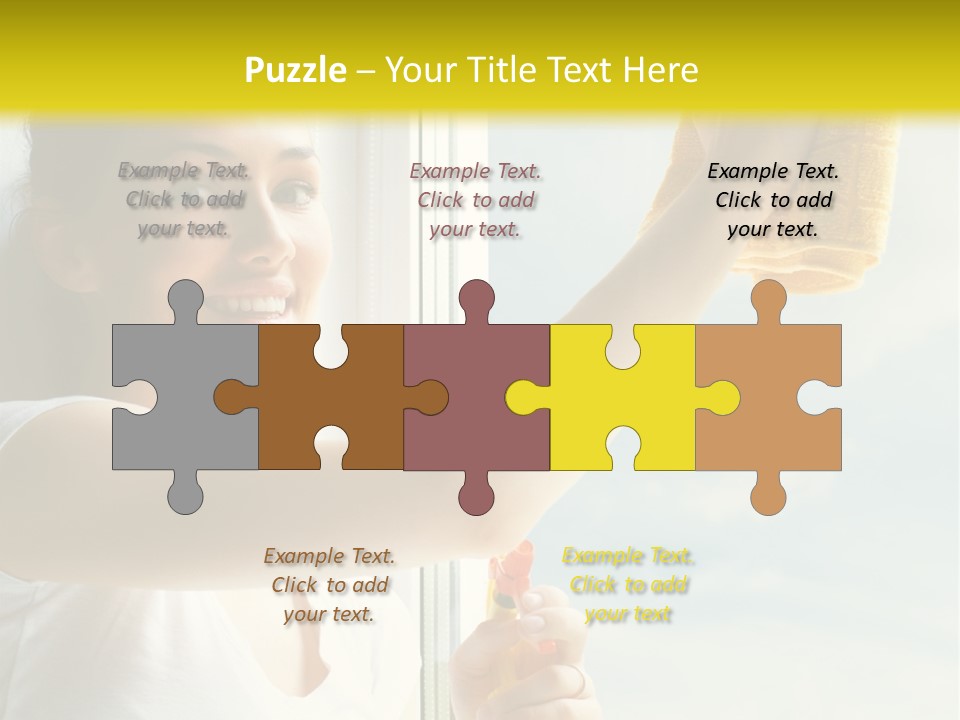 Routine Occupation Housework PowerPoint Template