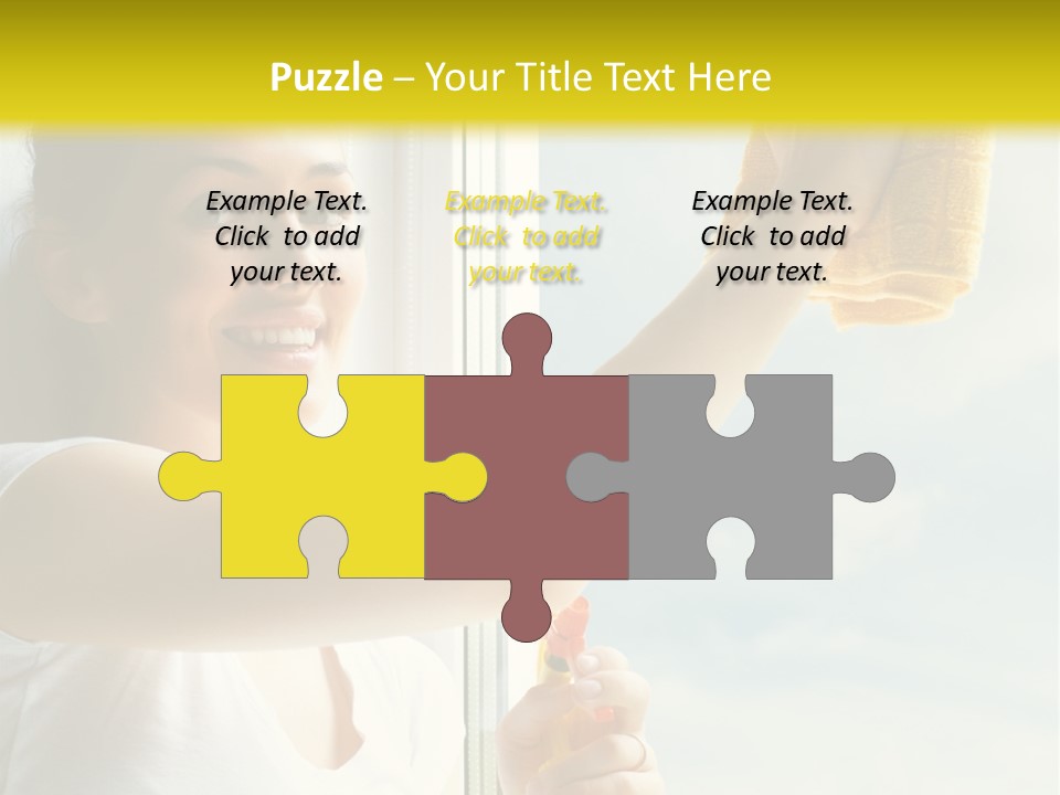 Routine Occupation Housework PowerPoint Template