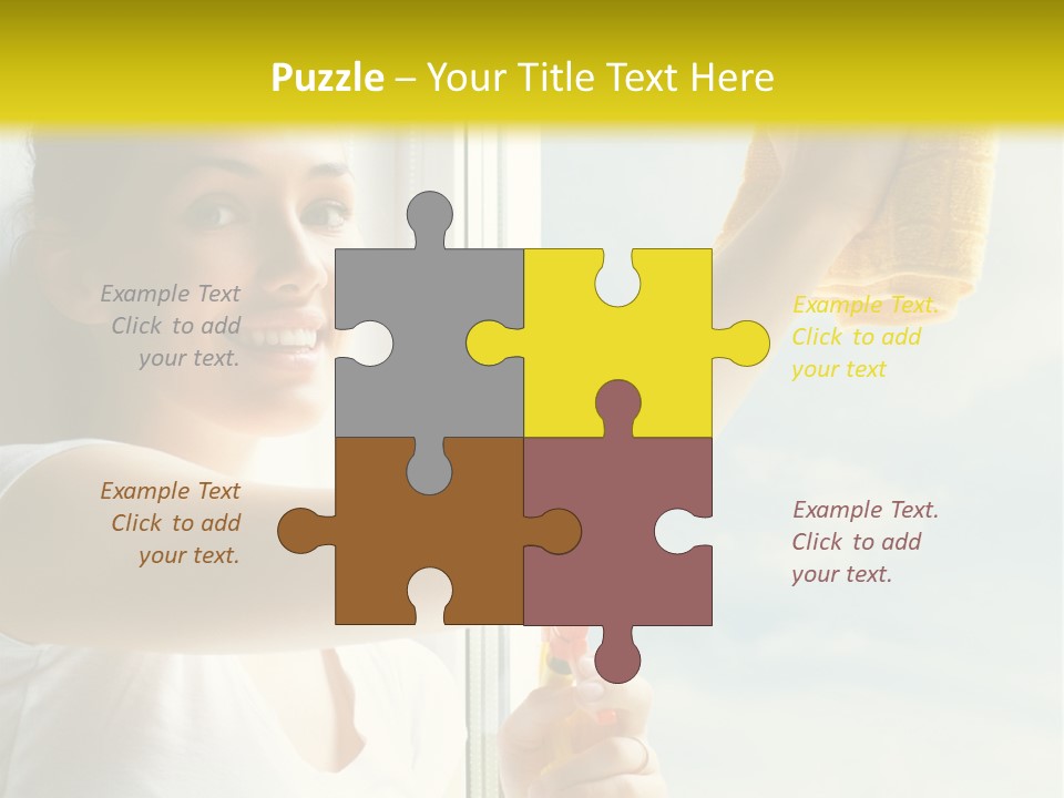 Routine Occupation Housework PowerPoint Template