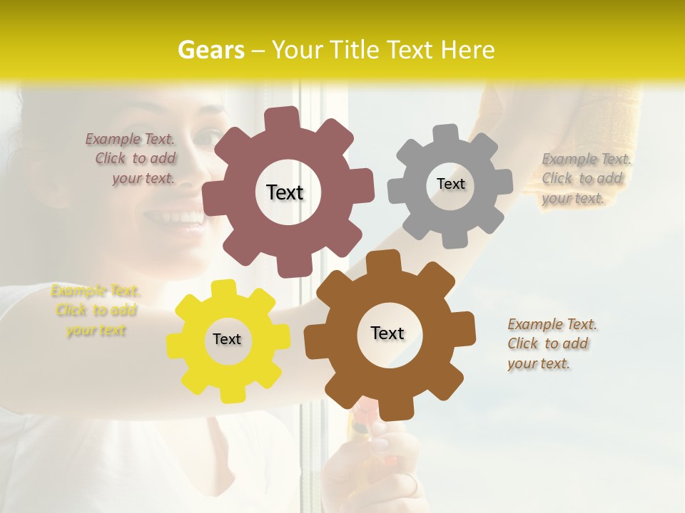 Routine Occupation Housework PowerPoint Template