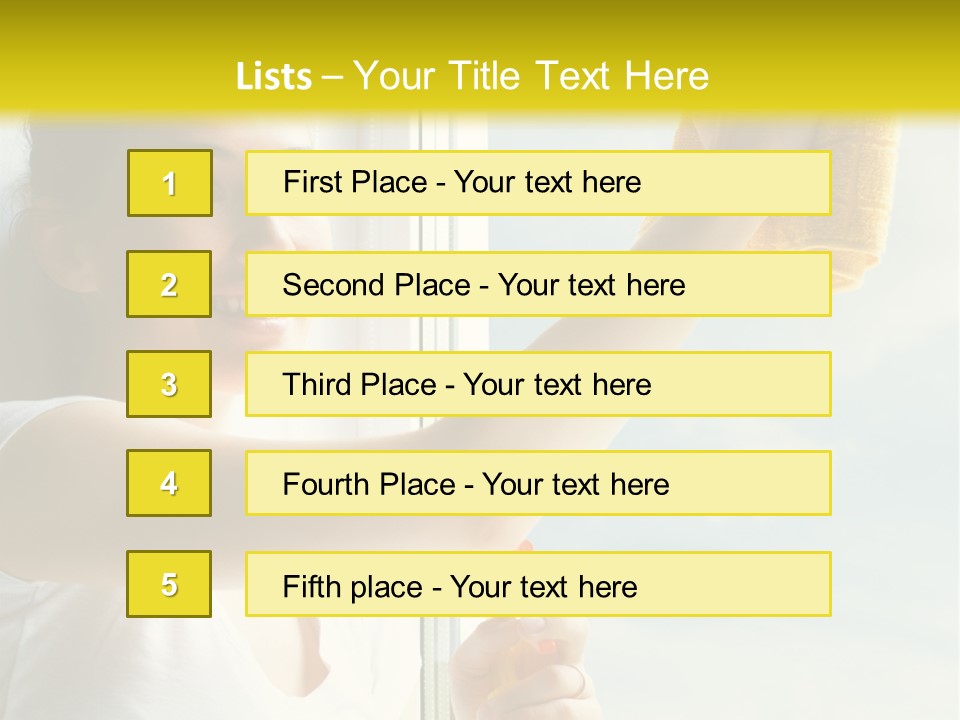 Routine Occupation Housework PowerPoint Template