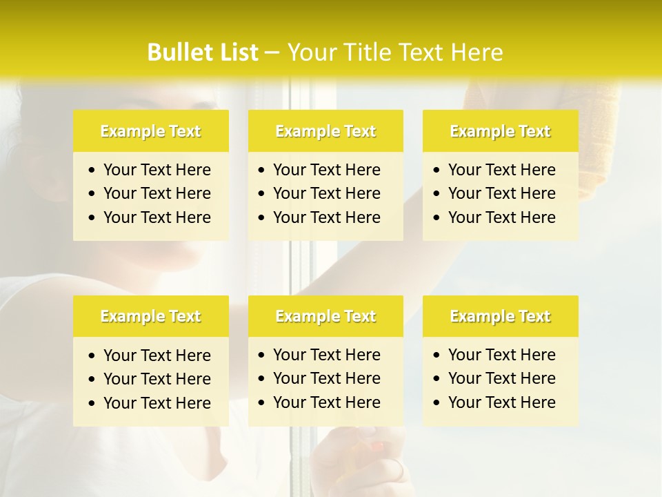 Routine Occupation Housework PowerPoint Template