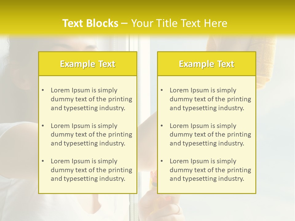 Routine Occupation Housework PowerPoint Template