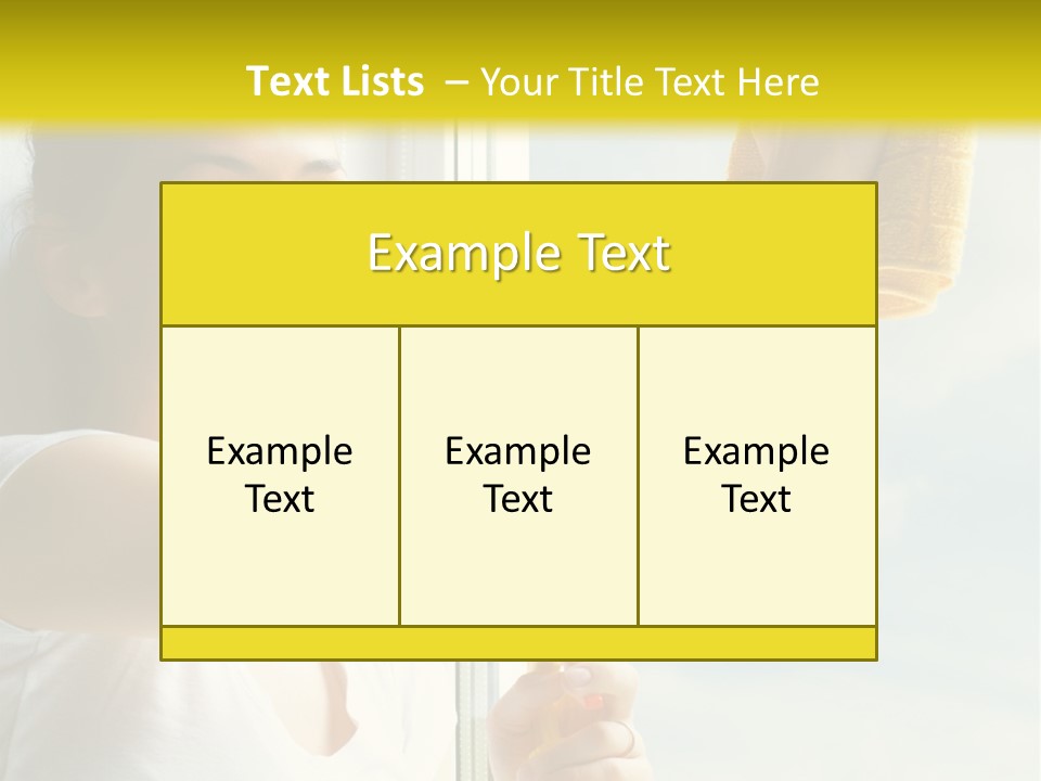 Routine Occupation Housework PowerPoint Template