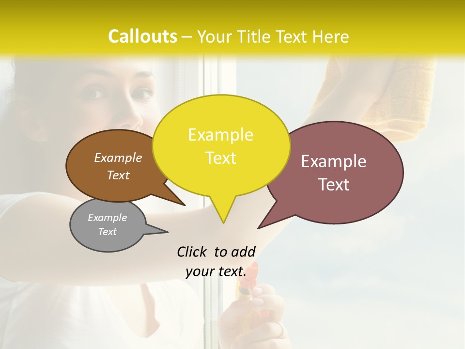 Routine Occupation Housework PowerPoint Template