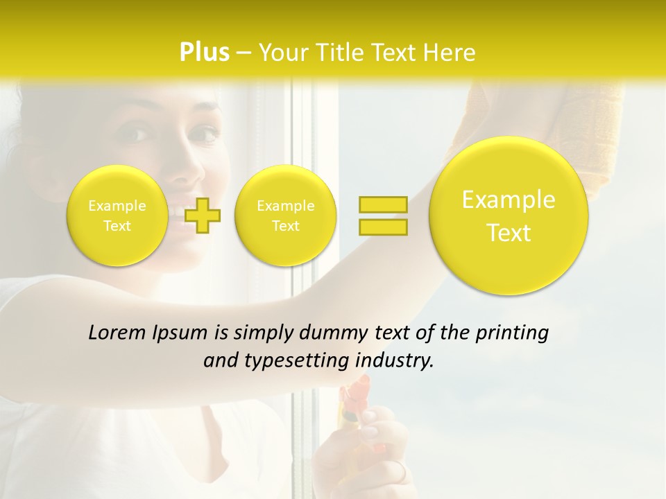 Routine Occupation Housework PowerPoint Template