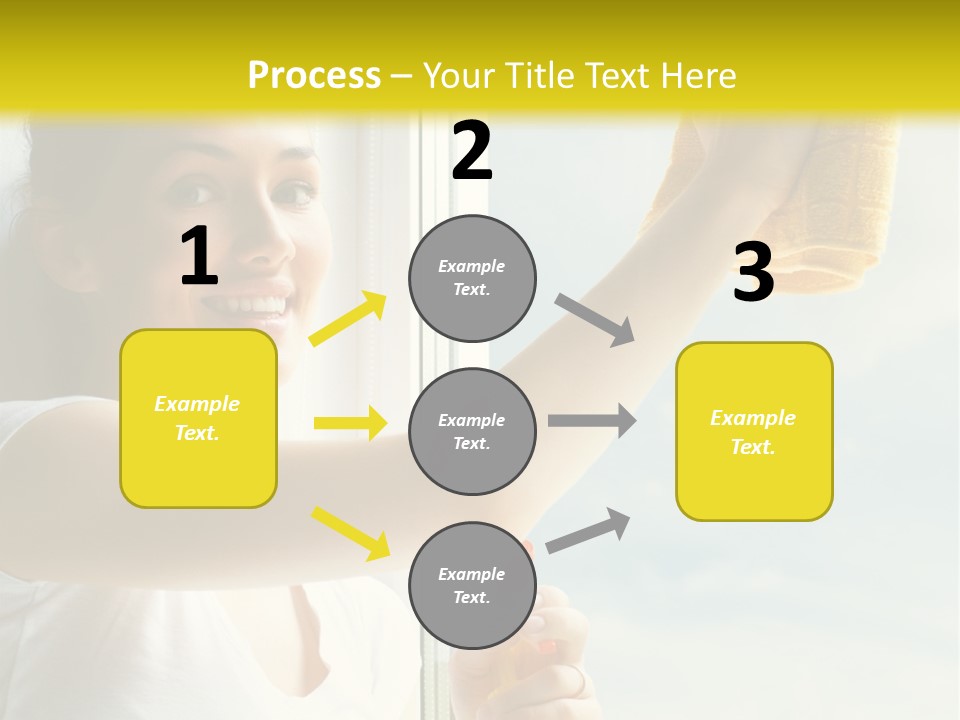 Routine Occupation Housework PowerPoint Template