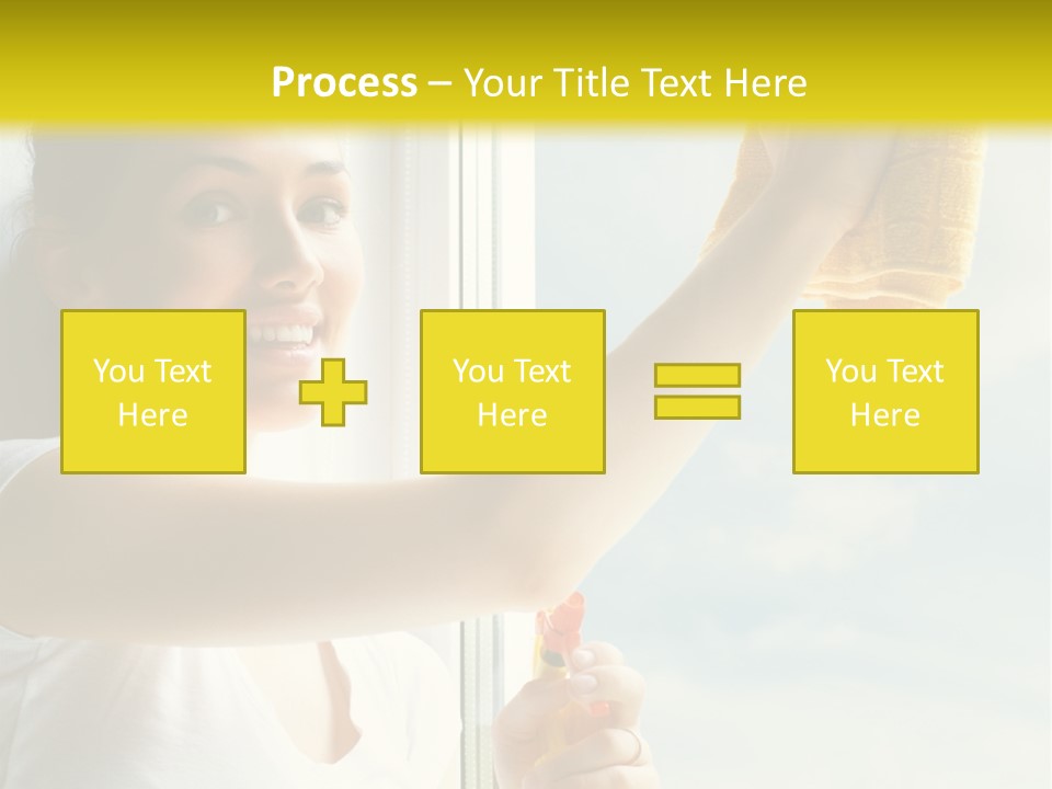Routine Occupation Housework PowerPoint Template