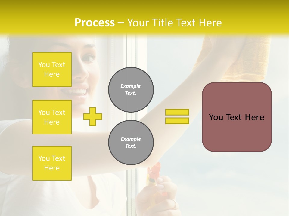 Routine Occupation Housework PowerPoint Template