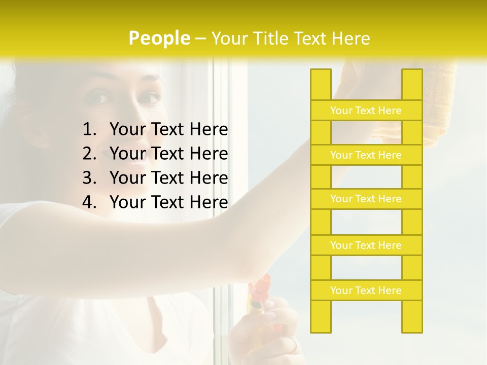 Routine Occupation Housework PowerPoint Template