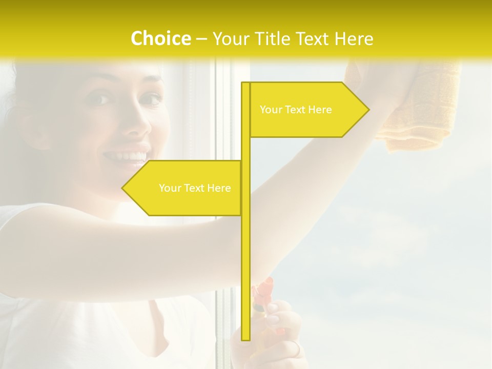 Routine Occupation Housework PowerPoint Template
