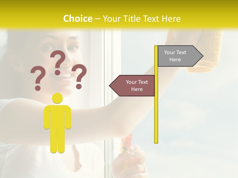Routine Occupation Housework PowerPoint Template