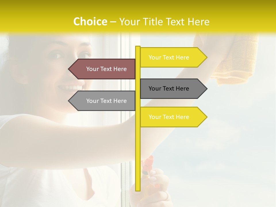Routine Occupation Housework PowerPoint Template