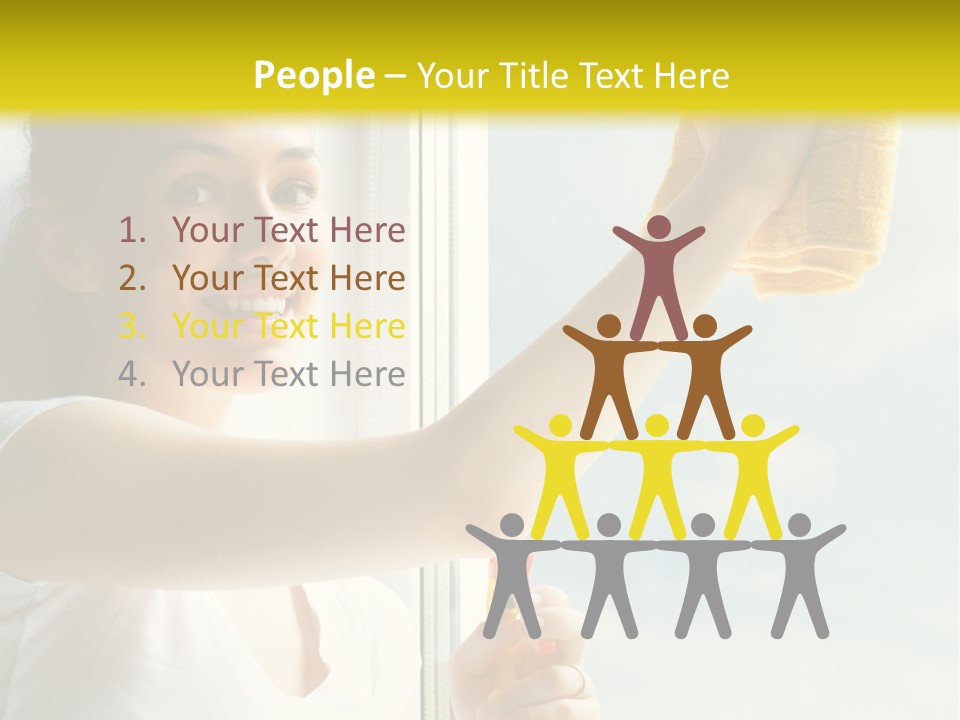 Routine Occupation Housework PowerPoint Template