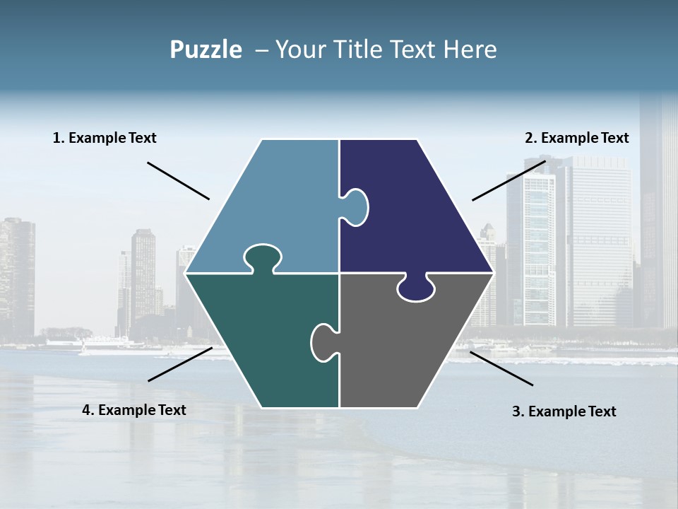 Panorama Reflection Real PowerPoint Template