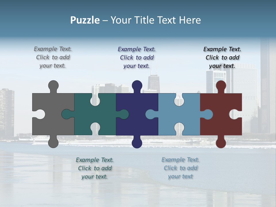 Panorama Reflection Real PowerPoint Template