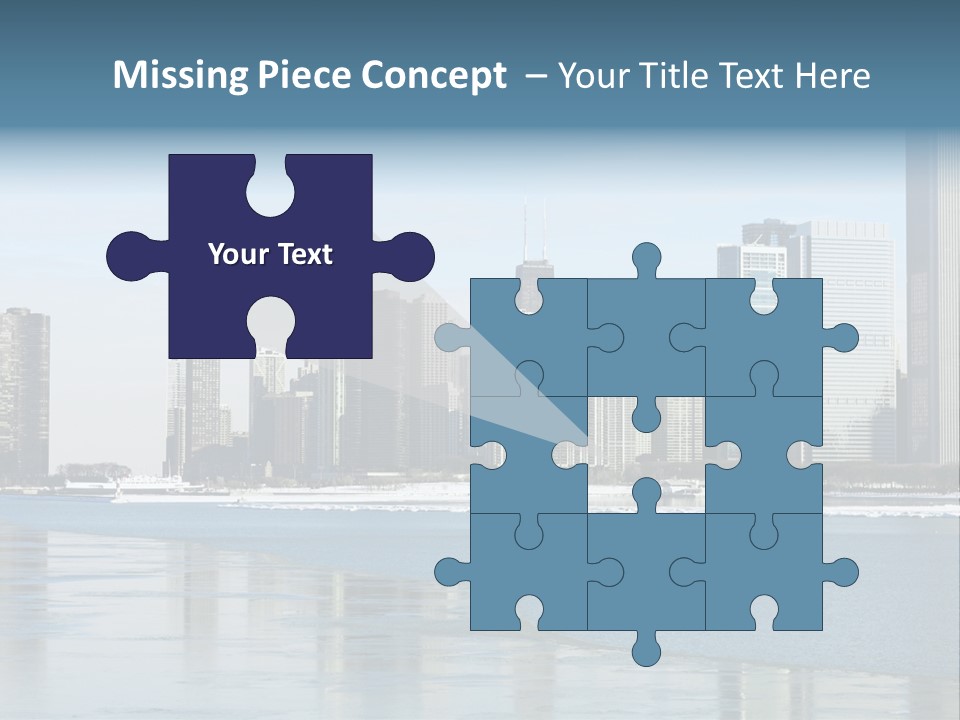 Panorama Reflection Real PowerPoint Template