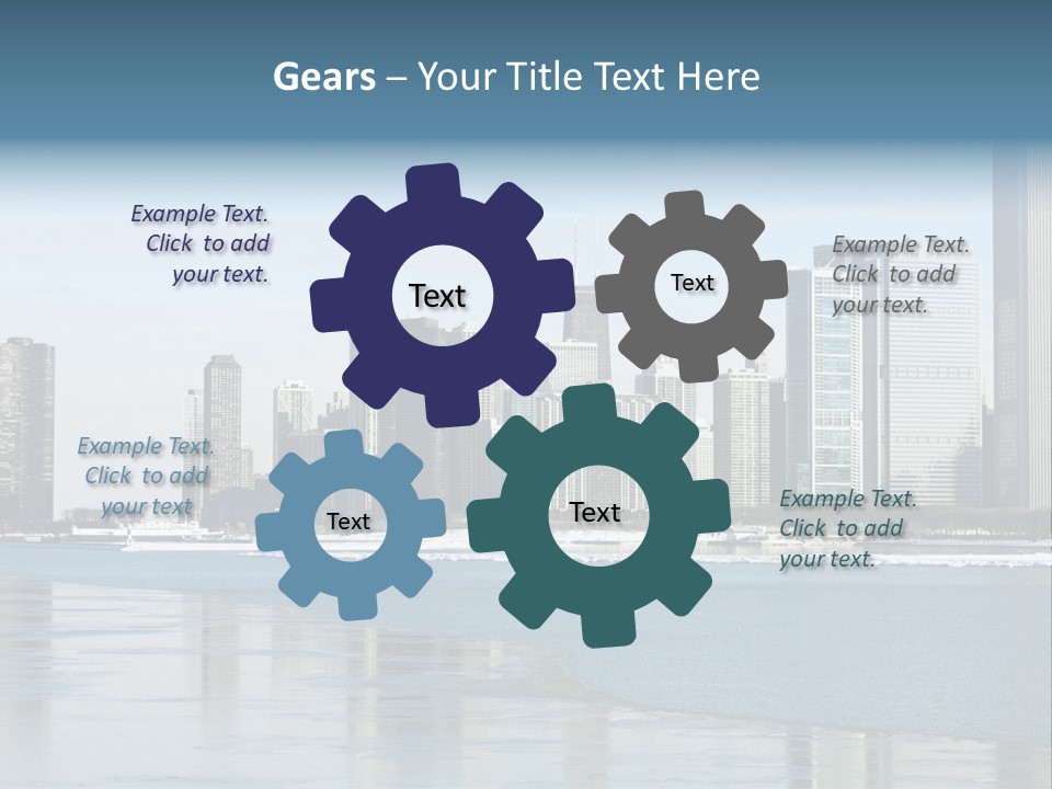 Panorama Reflection Real PowerPoint Template