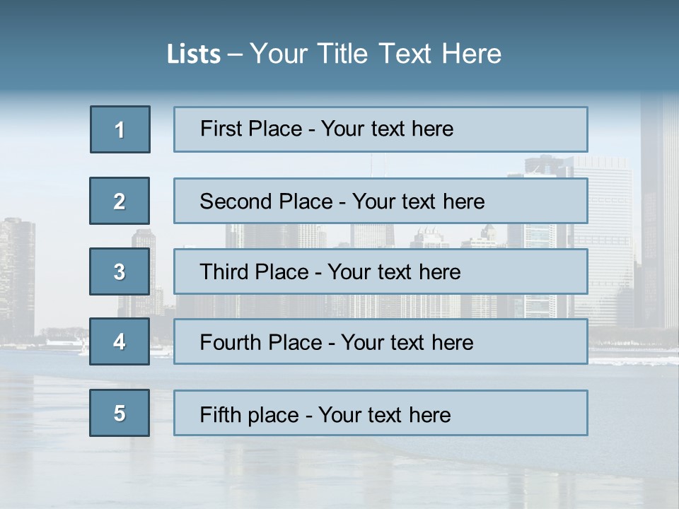 Panorama Reflection Real PowerPoint Template