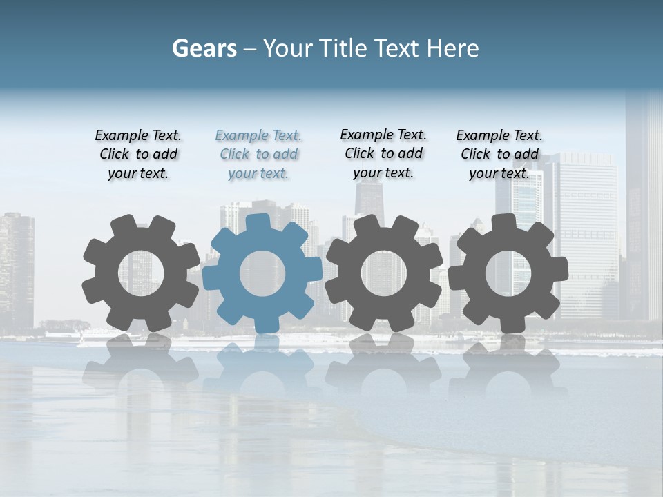 Panorama Reflection Real PowerPoint Template