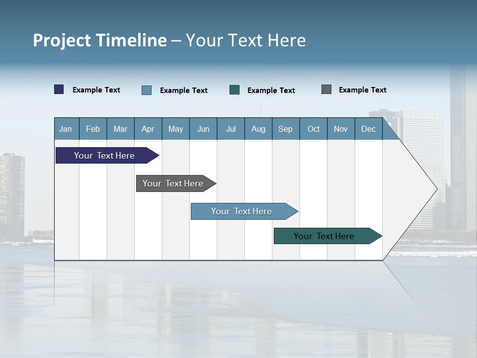 Panorama Reflection Real PowerPoint Template