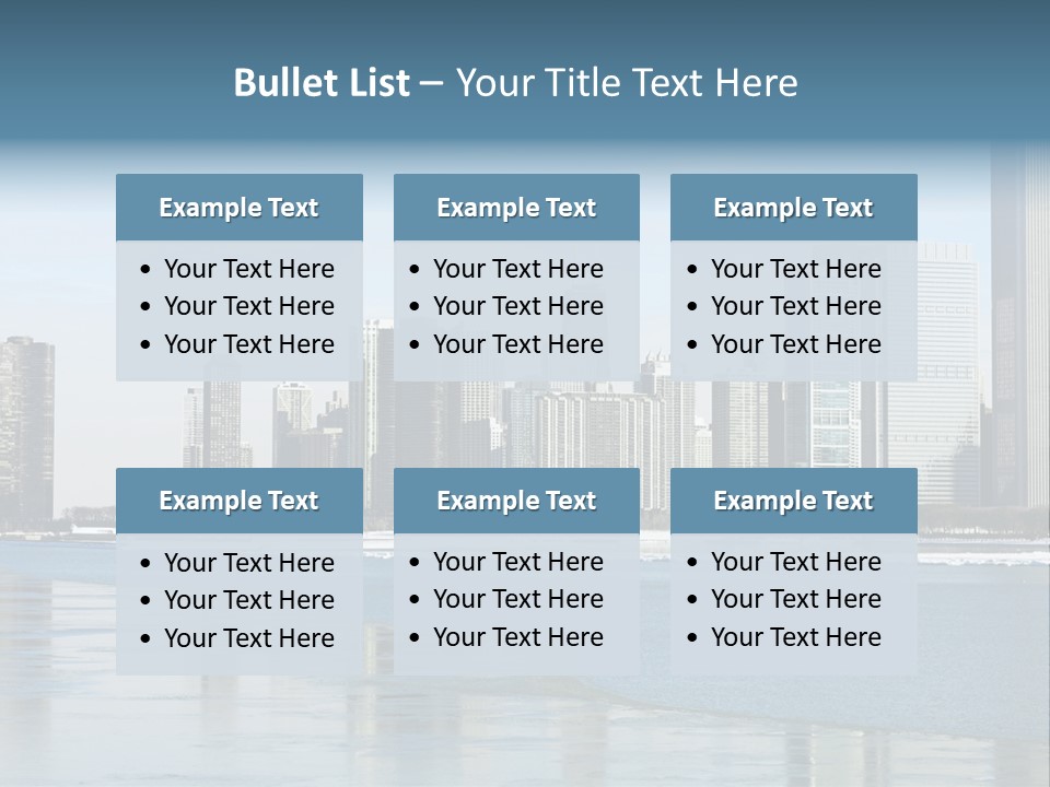 Panorama Reflection Real PowerPoint Template