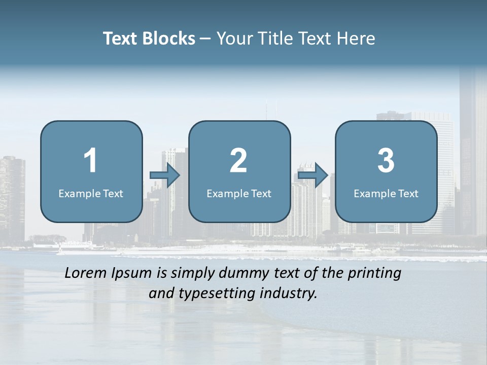 Panorama Reflection Real PowerPoint Template