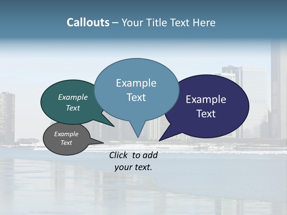 Panorama Reflection Real PowerPoint Template